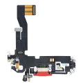 Charging Port Flex Cable For iPhone 12 (Aftermarket Plus) (Red)