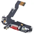 Charging Port Flex Cable For iPhone 12 (Aftermarket Plus) (Red)