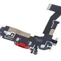 Charging Port Flex Cable For iPhone 12 (Aftermarket Plus) (Red)