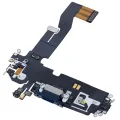 Charging Port Flex Cable For iPhone 12 / 12 Pro (Aftermarket Plus) (Pacific Blue)