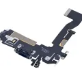 Charging Port Flex Cable For iPhone 12 / 12 Pro (Aftermarket Plus) (Pacific Blue)