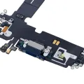 Charging Port Flex Cable For iPhone 12 / 12 Pro (Aftermarket Plus) (Pacific Blue)