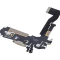 Charging Port Flex Cable For iPhone 12 Pro (Aftermarket Plus) (Silver)