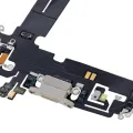 Charging Port Flex Cable For iPhone 12 Pro (Aftermarket Plus) (Silver)