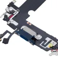 Charging Port Flex Cable For iPhone 12 Mini (Aftermarket Plus) (Blue)
