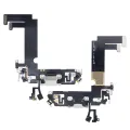 Charging Port Flex Cable For iPhone 12 Mini (Aftermarket Plus) (White)