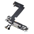 Charging Port Flex Cable For iPhone 12 Mini (Aftermarket Plus) (White)