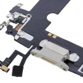 Charging Port Flex Cable For iPhone 12 Mini (Aftermarket Plus) (White)