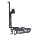 Шлейф зарядки для iPhone 12 Pro Max (Aftermarket Plus) (золотий)