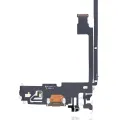 Шлейф зарядки для iPhone 12 Pro Max (Aftermarket Plus) (золотий)