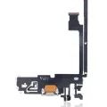 Charging Port Flex Cable For iPhone 12 Pro Max (Aftermarket Plus) (Silver)