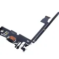 Charging Port Flex Cable For iPhone 12 Pro Max (Aftermarket Plus) (Pacific Blue)