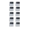 Flash Light / Power Flex Bracket With Microphone Mesh For iPhone 12 Mini (Black) (10 Pack)