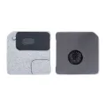 Flash Light / Power Flex Bracket With Microphone Mesh For iPhone 12 Mini (Black) (10 Pack)
