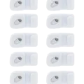 Flash Light / Power Flex Bracket With Microphone Mesh For iPhone 12 Pro (10 Pack)