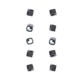 Loudspeaker / Mic Mesh For iPhone 12 Mini (White) (10 Pack)