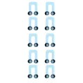 Loudspeaker / Mic Mesh For iPhone 12 Mini (White) (10 Pack)