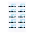 Loudspeaker / Mic Mesh For iPhone 12 / 12 Pro (Black) (10 Pack)