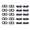 Loudspeaker / Mic Mesh For iPhone 12 Pro Max (10 Pack) (White)