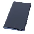 Дисплейний модуль (OLED) з рамкою для Samsung Galaxy Note 10 (Service Pack) (Aura Glow / Silver)