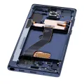 Дисплейний модуль (OLED) з рамкою для Samsung Galaxy Note 10 (Service Pack) (Aura Glow / Silver)