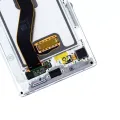 OLED Assembly With Frame For Samsung Galaxy Note 10 (Service Pack) (Aura White)