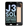 OLED Assembly Without Frame For Samsung Galaxy J3 (J320 / 2016) / Sol 4G / Express Prime / Amp Prime (Service Pack) (Black)