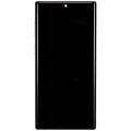 OLED Assembly With Frame For Samsung Galaxy Note 10 (Refurbished) (Aura Glow / Silver)