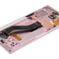 OLED Assembly With Frame For Samsung Galaxy Note 10 (Refurbished) (Aura Glow / Silver)