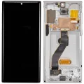 OLED Assembly With Frame For Samsung Galaxy Note 10 (Refurbished) (Aura White)