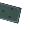 Back Cover Glass With Camera Lens For Samsung Galaxy Note 10 (No Logo) (Aftermarket Plus) (Aura Glow / Silver)
