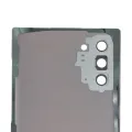 Back Cover Glass With Camera Lens For Samsung Galaxy Note 10 (No Logo) (Aftermarket Plus) (Aura White)