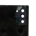 Back Cover Glass With Camera Lens For Samsung Galaxy Note 10 (No Logo) (Aftermarket Plus) (Aura Black)