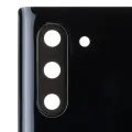 Back Cover Glass With Camera Lens For Samsung Galaxy Note 10 (No Logo) (Aftermarket Plus) (Aura Black)