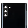 Back Cover Glass With Camera Lens For Samsung Galaxy Note 10 (Service Pack) (Aura Black)