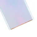 Back Cover Glass With Camera Lens For Samsung Galaxy Note 10 (Service Pack) (Aura Glow / Silver)