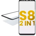 2 in 1 Front Glass With OCA Pre-Installed For Samsung Galaxy S8