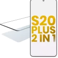 2 in 1 Front Glass With OCA Pre-Installed For Samsung Galaxy S20 Plus