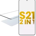 Скло екрана 2 в 1 з OCA для Samsung Galaxy S21