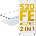 2 in 1 Front Glass With OCA Pre-Installed For Samsung Galaxy S20 FE 4G / 5G