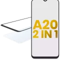 2 in 1 Front Glass With OCA Pre-Installed For Samsung Galaxy A20 (A205 / 2019) / A30s (A307 / 2019)