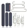 Hard Buttons (Power / Volume / Switch) For iPhone 12 Mini (Black)