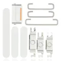 Hard Buttons (Power / Volume / Switch) For iPhone 12 Mini (White)