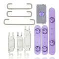 Hard Buttons (Power / Volume / Switch) For iPhone 12 Mini (Purple)