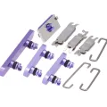 Hard Buttons (Power / Volume / Switch) For iPhone 12 Mini (Purple)