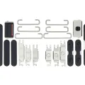 Hard Buttons (Power / Volume / Switch) For iPhone 12 (Black)