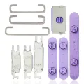 Hard Buttons (Power / Volume / Switch) For iPhone 12 (Purple)