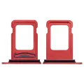 Dual Sim Card Tray For iPhone 13 (Red)