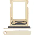 Dual Sim Card Tray For iPhone 13 Pro / 13 Pro Max (Gold)