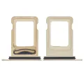 Dual Sim Card Tray For iPhone 13 Pro / 13 Pro Max (Gold)